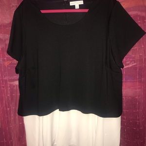 Black and White dress shirt